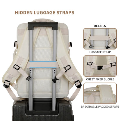 New Model of Airplane-Specific Backpacks, Carry-On Luggage Backpacks, Airplane Travel Laptop Backpacks, Student Backpacks, Unisex Backpacks, Short-Distance Business Trips