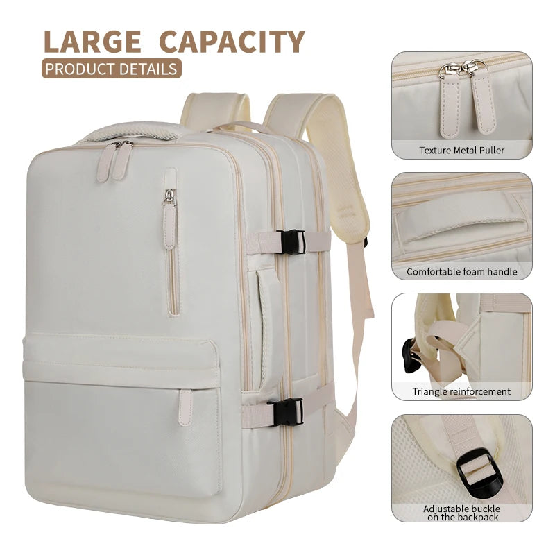New Model of Airplane-Specific Backpacks, Carry-On Luggage Backpacks, Airplane Travel Laptop Backpacks, Student Backpacks, Unisex Backpacks, Short-Distance Business Trips